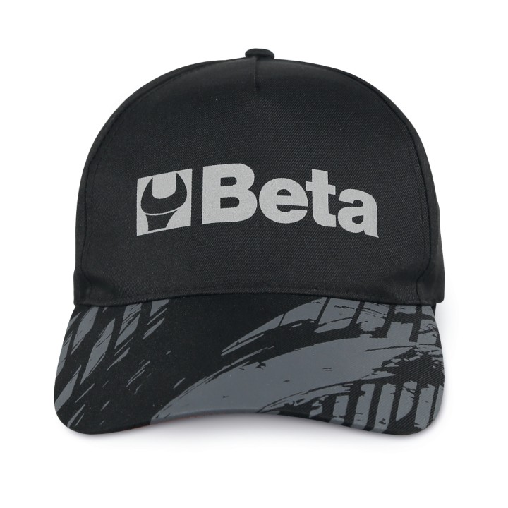 Beta 7982N Cappellino Beta nero, design classico con visiera curva 079820000