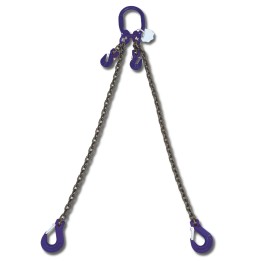 Beta 8097/G10 D6-1 Pendente per sollevamento con ganci accorciatori, catena a 2 bracci, grado 10 080971001