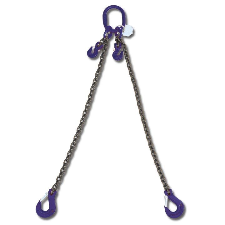 Beta 8097/G10 D6-1 Pendente per sollevamento con ganci accorciatori, catena a 2 bracci, grado 10 080971001