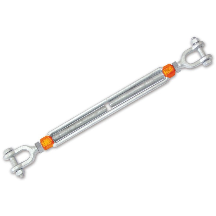 Beta 8109 1"1/2X12 Tenditore a due forcelle ad alta resistenza zincato a caldo 081090034