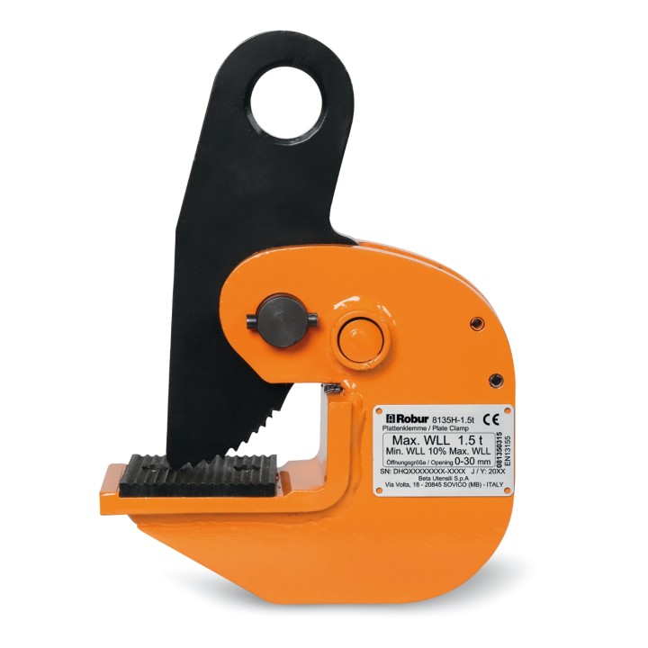 Beta 8135H 3,0 Pinza per sollevamento orizzontale di superfici piane con durezza max 30HRC/300HB 081350330
