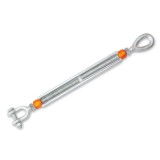 Beta 8110 3/4X12 Tenditore ad occhio e forcella ad alta resistenza zincato a caldo 081100021