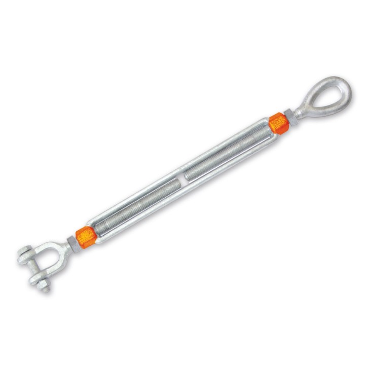 Beta 8110 5/8X12 Tenditore ad occhio e forcella ad alta resistenza zincato a caldo 081100016