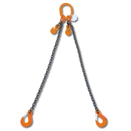 Beta 8097 D16-3 Pendente per sollevamento con ganci accorciatori catena a 2 bracci, grado 8 080970163