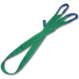 Beta 8153 5-T2 Braca per sollevamento 2t verde nastro piatto a due strati, asole rinforzate, poliestere alta tenacità (PES) 0815