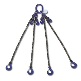 Beta 8098/G10 D13-2 Pendente di sollevamento con ganci accorciatori, catena 4 bracci, G10 080981132