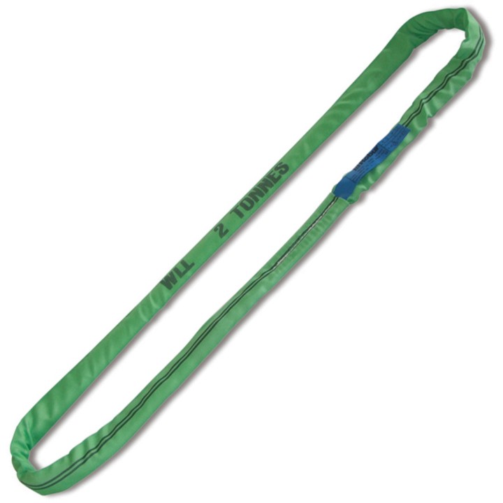 Beta 8173 2-T2 Braca per sollevamento 2t nastro ad anello continuo, verde tessuto in poliestere ad alta tenacità (PES) 081730040