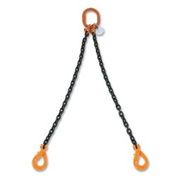 Beta 8092SL D20-4 Pendente per sollevamento catena a 2 bracci, ganci Self-Locking grado 8 080920404
