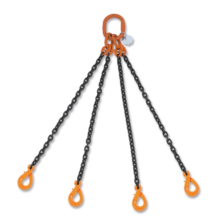 Beta 8094SL D16-1 Pendente per sollevamento catena a 4 bracci, ganci Self-Locking grado 8 080940361