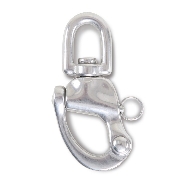 Beta 8273 12 Girelli a sgancio rapido con occhio girevole inox AISI 316 082730012