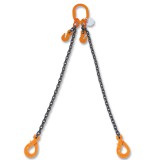 Beta 8097SL D10-3 Pendente per sollevamento con ganci Self-Locking e accorciatori catena a 2 bracci, grado 8 080970253