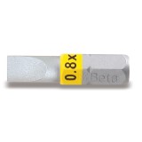 Beta 860LP 0,6X4,5 Inserti colorati per avvitatori per viti a testa con intaglio 008600010