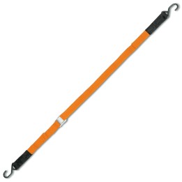 Beta 8188FG2 3 Sistemi di legatura con 2 ganci ed asole, fibbia di serraggio LC 250kg nastro in polipropilene ad alta tenacità (