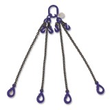 Beta 8098SL/G10 D8-2 Pendente di sollevamento, ganci Self-Locking e accorciatori, catena 4 bracci, G10 080981242
