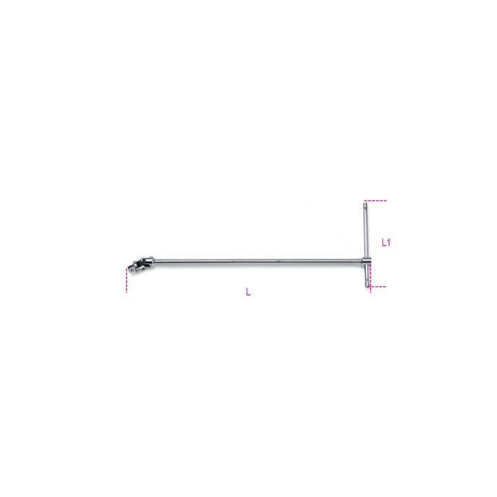 Beta 900/40 Quadro maschio 1/4" snodato a T 009000843
