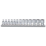Beta 900/SB13 Serie di 13 chiavi a bussola a mano bocca esagonale (art. 900) 009000150
