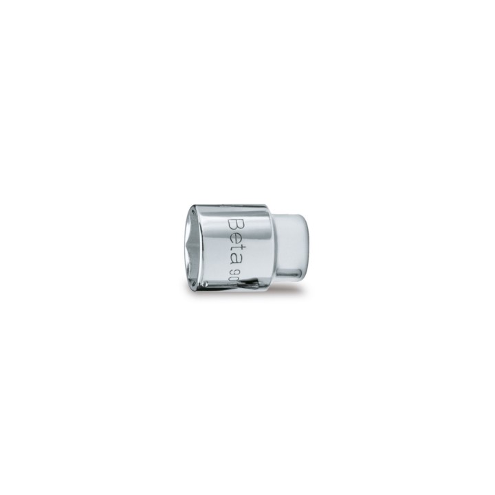 Beta 900K 14 Chiavi a bussola con attacco quadro femmina 1/4" bocca esagonale, cromate 009009140