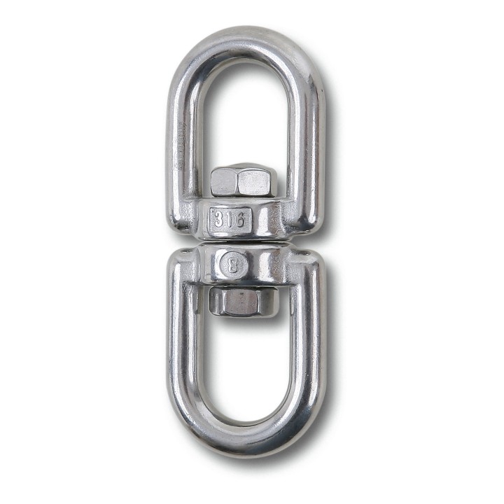 Beta 8272 16 Girelli a due occhi inox AISI 316 082720216