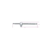 Beta 900/42 Quadro maschio 1/4" con spina scorrevole cromato 009000854