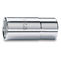 Beta 910AL 12 Chiavi a bussola a mano con attacco quadro femmina 3/8", tipo lungo bocca esagonale, cromate 009100162