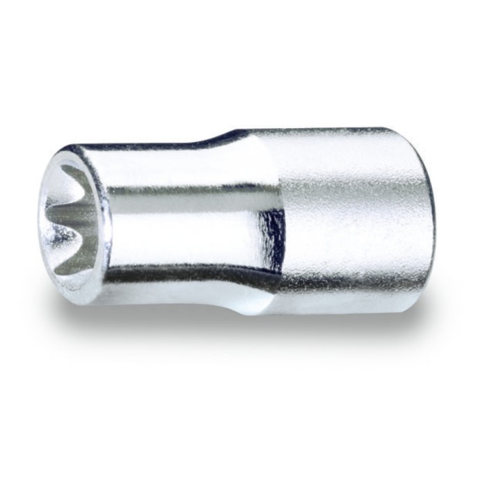 Beta 900FTX 10 Chiavi a bussola a mano con attacco quadro femmina 1/4" per viti con profilo Torx®, cromate 009000410