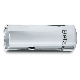 Beta 900L 5,5 Chiavi a bussola a mano con attacco quadro femmina 1/4", tipo lungo bocca esagonale, cromate 009000184