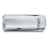 Beta 900L 5,5 Chiavi a bussola a mano con attacco quadro femmina 1/4", tipo lungo bocca esagonale, cromate 009000184