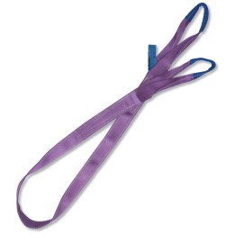 Beta 8150 2-T1 Braca per sollevamento 1t viola nastro piatto a due strati, asole rinforzate, poliestere alta tenacità (PES) 0815