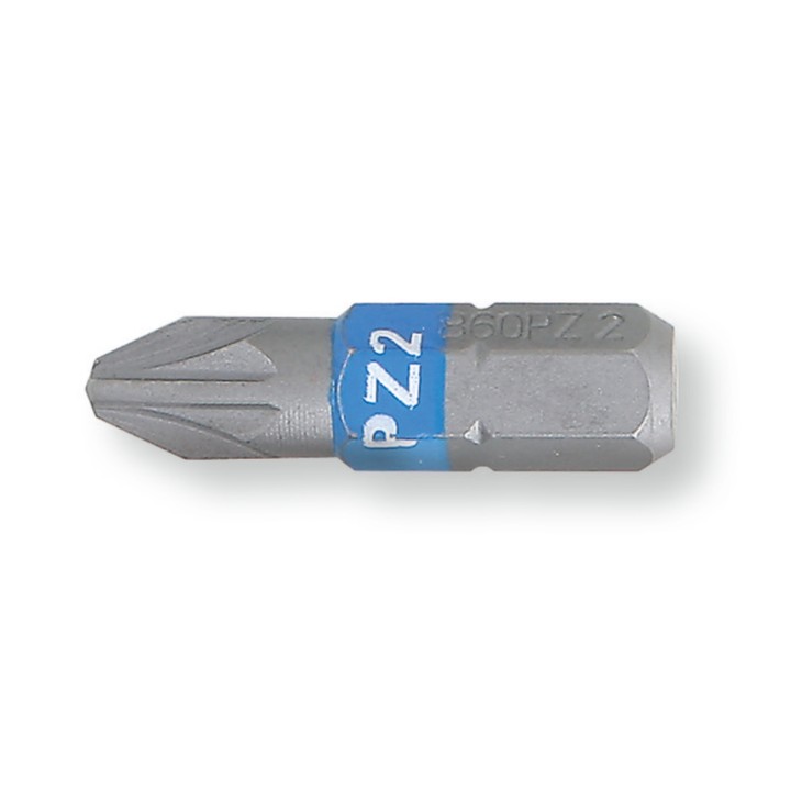 Beta 860PZ 2 Inserti colorati per avvitatori per viti con impronta a croce Pozidriv® - Supadriv® 008600325