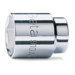 Beta 910A 7 Chiavi a bussola a mano con attacco quadro femmina 3/8" bocca esagonale cromate 009100007