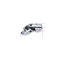Beta 920/25 Snodo a mano con attacchi quadri maschio e femmina 1/2" cromato 009200830