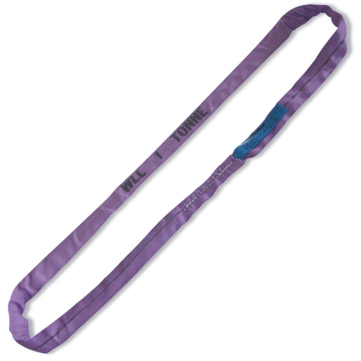 Beta 8170 3-T1 Braca per sollevamento 1t nastro ad anello continuo, viola tessuto in poliestere ad alta tenacità (PES) 081700060