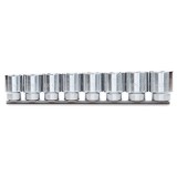 Beta 920A/SB8 Serie di 8 chiavi a bussola a mano bocca esagonale (art. 920A) su supporto 009200042