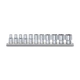 Beta 920AS/SB11 Serie di 11 chiavi a bussola a mano bocca poligonale (art.920AS) su supporto 009200225