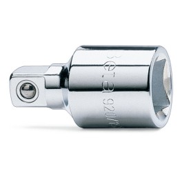 Beta 920/15 Raccordo a mano con attacco quadro femmina 1/2" e maschio 3/8" cromato 009200810