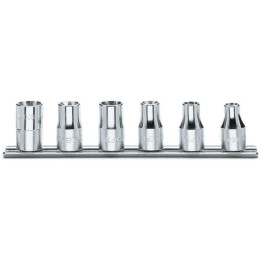 Beta 920FTX/SB6 Serie di 6 chiavi a bussola a mano per viti con testa a profilo Torx® (art. 920FTX) con supporto 009200390