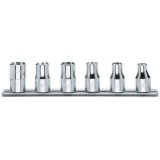 Beta 920FTX/SB6 Serie di 6 chiavi a bussola a mano per viti con testa a profilo Torx® (art. 920FTX) con supporto 009200390