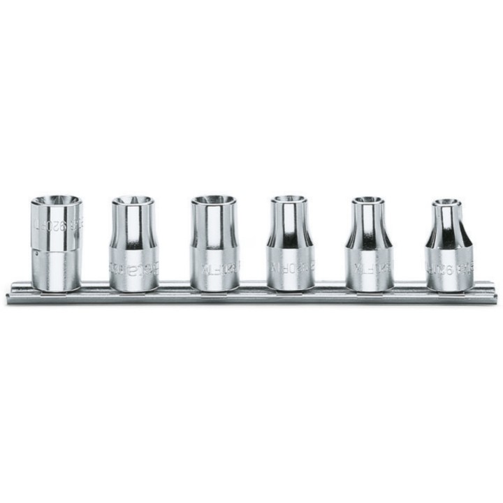 Beta 920FTX/SB6 Serie di 6 chiavi a bussola a mano per viti con testa a profilo Torx® (art. 920FTX) con supporto 009200390