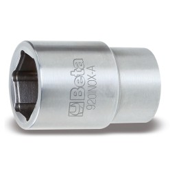 Beta 920INOX-A 12 Chiavi a bussola con attacco quadro femmina 1/2" bocca esagonale, in acciaio inossidabile 009203012