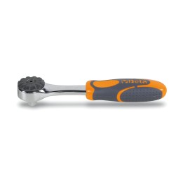 Beta 900/55Z Cricchetto reversibile con attacco quadro maschio 1/4" cromato, meccanismo a 72 denti 009000882