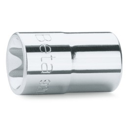 Beta 920FTX 12 Chiavi a bussola a mano per viti con profilo Torx® con attacco quadro 1/2" cromate 009200381