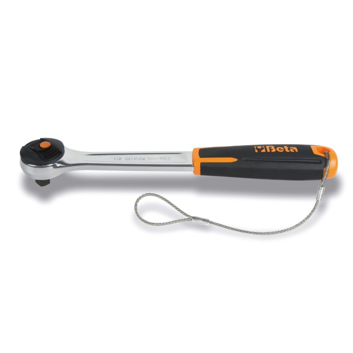 Beta 920HS/55LC Cricchetto reversibile con attacco quadro maschio 1/2" con sistema anticaduta H-SAFE 009204159