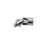 Beta 928/25 Snodo a mano con attacchi quadri maschio e femmina 3/4" cromato 009280830