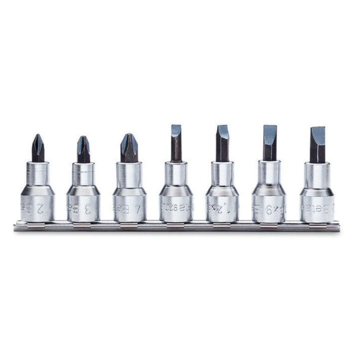 Beta 920LH/SB7 Serie di chiavi a bussola a mano a giravite per viti con impronta a croce Philips®e con intaglio con attacco quad