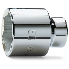 Beta 928A 22 Chiavi a bussola a mano con attacco quadro femmina 3/4" bocca esagonale, cromate 009280022