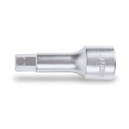Beta 920ME 5 Chiavi a bussola a mano maschio esagonale con attacco quadro femmina 1/2" cromate 009200505
