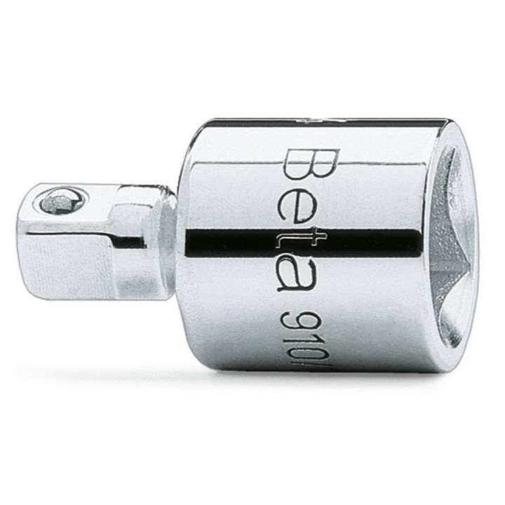 Beta 910/15 Raccordo a mano con attacco quadro femmina 3/8" e maschio 1/4" cromato 009100810