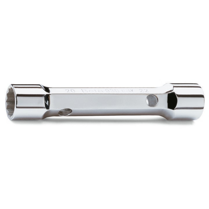 Beta 930 8X9 Chiavi a tubo doppie poligonali, serie pesante cromate 009300010