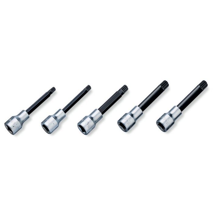 Beta 920XZN-L/S5 Serie di 5 chiavi a bussola maschio a profilo XZN® (art. 920XZN) su supporto 009200578