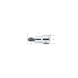 Beta 910PH 1 Chiavi a bussola a mano a giravite per viti con impronta a croce Philips® con attacco quadro 3/8" cromate - inserti